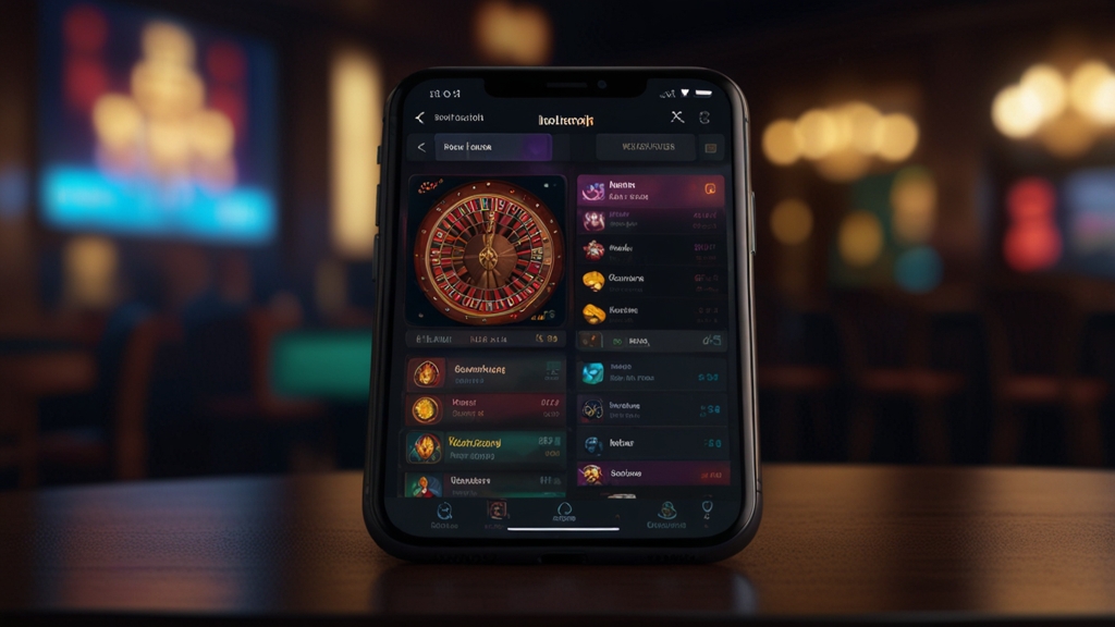 Gestion du compte dans l’application Spinkong sur mobile