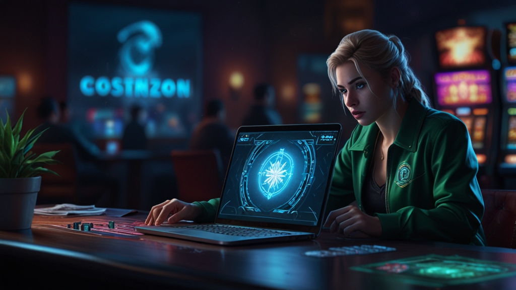 Écran de connexion casino bloqué avec un chargement infini